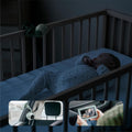 Babyphone caméra écran 5 pouces HD autonomie 8 h avec supports