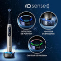 Brosse dents électrique 7 modes capteur pression étui chargeur