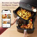 Air fryer 10,8 L céramique double stack 3 niveaux 7 fonctions
