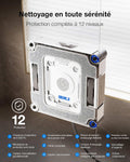 Robot nettoyeur vitres station lavage automatique pulvérisation 3 jets