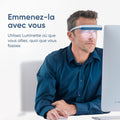 Lunettes luminothérapie portable pour troubles du sommeil