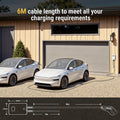 Chargeur EV type 2 32 A 7 kW câble 6 m connexion Bluetooth WiFi