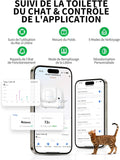 Litière chat autonettoyante 65 L xSecure contrôle appli multi chats