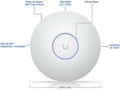 Point accès WiFi 7 longue portée 7300 Mbps PoE