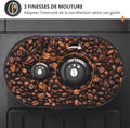 Machine café grains expresso 2 tasses nettoyage auto buse vapeur cappuccino Essential blanche