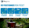 Piège extérieur anti moustiques avec recharge 6 mois