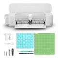 Machine découpe textile papier cuir carton personnalisations blanche