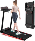 Tapis de course pliable 12 km/h affichage LED app support tablette compact maison bureau