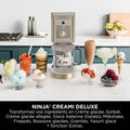 Machine glace sorbetière CREAMi Deluxe NC502EUSTGD 2 bacs 10 fonctions pièces lavables