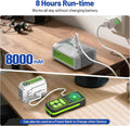 Niveau laser 4D vert auto nivellement batterie 8000 mAh