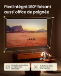 Projecteur portable 1080P batterie intégrée autofocus compatible Google TV Netflix