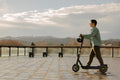 Trottinette électrique 25 km h autonomie 70 km double freinage