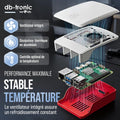 Kit Raspberry Pi 5 8 Go alimentation 27 W boîtier ventilateur HDMI 4K