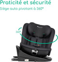 Siège auto pivotant 360 i Size 40 150 cm inclinaison réglable