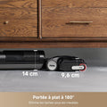 Aspirateur laveur H12 Pro FlexReach portée 180° séchage 5 min 18000Pa lavage chaud 90°C nettoyage deux bords 50 min