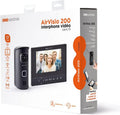 Interphone vidéo sans fil portée 200 m grand angle alarme anti arrachement