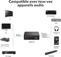 Récepteur audio WiFi AirPlay 2 Cast multiroom haute résolution