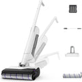 Aspirateur laveur X Clean 10 inclinable 180° auto nettoyage séchage 65°C 60 min tâches tenaces poils animaux blanc