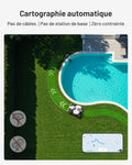 Robot tondeuse LUBA Mini AWD LiDAR 3D AI Vision sans antenne RTK cartographie auto 1500 m² pente 80% module 4G