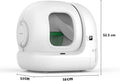Litière chat autonettoyante 65 L xSecure contrôle appli multi chats