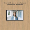 Visiophone connecté HP7 2K écran 7 pouces détection humaine RFID audio bidirectionnel vision nocturne WiFi
