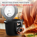 Multicuiseur 10 modes cuisson sous pression guidage étapes