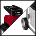 Broyeur végétaux silencieux 2800 W cylindre coupe bac 60 L