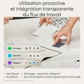 Enregistreur vocal IA transcription résumé 50 h multimodal