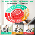 Vélo appartement silencieux résistance réglable écran LCD capacité 160 kg