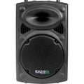 Enceinte portable 12 pouces 700W avec 2 micros télécommande housse Bluetooth USB SD autonomie 5 à 7h