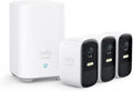 Caméras surveillance 2C kit 3 caméras autonomie 180 jours 1080p sans fil sans abonnement