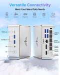 Mini PC Ryzen 4300U 16 Go 512 Go SSD triple écran 4K WiFi double HDMI DP