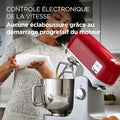 Robot pâtissier 1000 W bol 5 L rouge