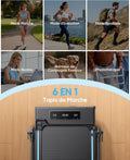 Tapis course pliable inclinable 12 pour marche et course 12 km h 3 HP charge 150 kg