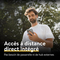 Serrure connectée Bluetooth WiFi Matter installation sans changement cylindre