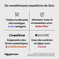 Liseuse couleur Libra Colour écran E Ink Kaleido 3 7 pouces mode sombre étanche audio 32 Go blanc