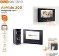 Interphone vidéo sans fil portée 200 m grand angle alarme anti arrachement