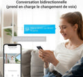 Visiophone connecté HP7 2K écran 7 pouces détection humaine RFID audio bidirectionnel vision nocturne WiFi
