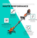 Coupe bordures sans fil 36 V largeur 33 cm moteur brushless