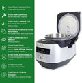 Cuiseur riz induction bol céramique 7 fonctions riz 4 fonctions multicuiseur écran LED