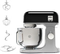 Robot pâtissier KMX750BK bol inox 5 L sécurité boîtier métal kit pâtisserie 3 pièces protection anti éclaboussures 1000W noir