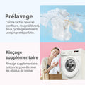 Lave linge frontal CFE12EW80/W-FR 8kg classe A moteur 1400 tr/min 15 programmes blanc