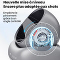 Litière auto nettoyante ouverte contrôle application élimination sans odeur
