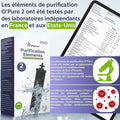 Filtration eau gravité 8,5 L inox AISI 304 avec éléments purification