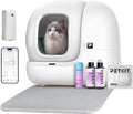 Litière chat autonettoyante Pura Max 2 bac automatique anti odeur xSecure contrôle app capacité 76L
