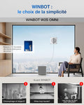 Robot nettoyeur vitres station TruEdge pulvérisation 3 jets protection 12 niveaux