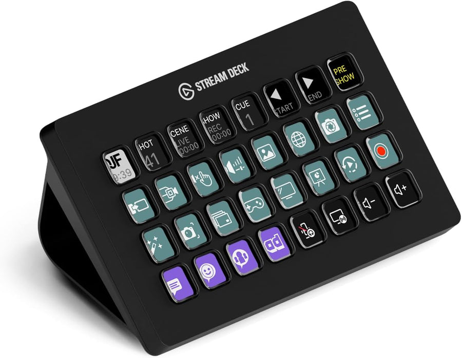 Contrôleur studio 32 touches macro compatible OBS Twitch YouTube
