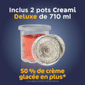 Machine glace sorbetière CREAMi Deluxe NC502EUSTGD 2 bacs 10 fonctions pièces lavables