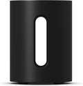 Caisson de basses sans fil compact noir