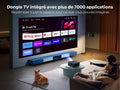 Vidéoprojecteur 4K son JBL Google TV WiFi 6 Bluetooth 52 autofocus keystone K2s